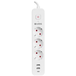S-link link Produžni kabl sa prenaponskom zaštitom 2 x USB T-S Cene