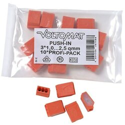 VOLTOMAT Vtični terminal (Število vodnikov: 3 kos, 1 mm² - 2,5 mm², 10 kos) Cene