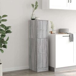 vidaXL Ormarić za lijekove boja hrasta 30x41x118 cm konstruirano drvo Cijene