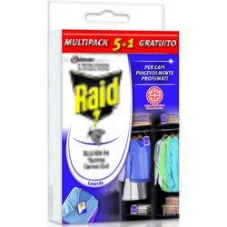 Raid Gel proti tekstilnim moljem Raid (6 kosov, sivka) Cene