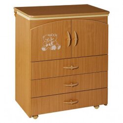 Bambino komoda Teddy, natur Cijene