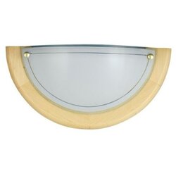 Ufo zidna lampa d30 E27 60W drvo/staklo Cene