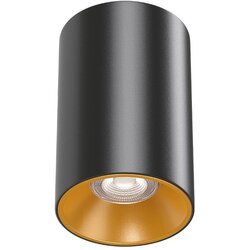 Braytron stropna lampa beta - ss, crno/zlatna, IP20, GU10 Cene