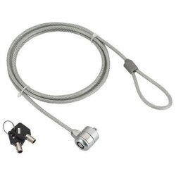 Kensington lock sigurnosni kabal lock kit za notebook sa ključem, GEMBIRD, LK-K-01, 1,8m Cene