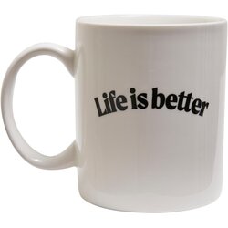 MT Accessoires Life Is Better Cup white Cijene