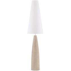 Nova Luce Bijela/krem stojeća svjetiljka (visina 130 cm) Mizu – Cene