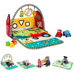 Kids II Baby Einstein igralna podloga 2v1 kmetija, raste z mano Cene