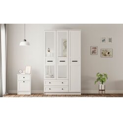 Hanah home Ormar Rb-168-01-009, 105x210x52 cm, Bijeli Cijene