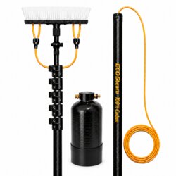 ECO Steam Karbon teleskopski štap 7,62m sa DI filterom 11 L za solarne panele i prozore Cene