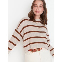 Trendyol Ženski džemper, Bež-braon Cene