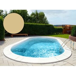BWT bazen folija osmerokutnog oblika 855 x 500 x 150 cm - sand - debljina 0,8 mm / s ovjesnim rubom P1 Cene