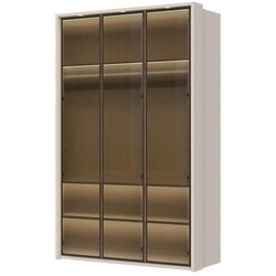 Jela 3-delna garderobna omara Kalla Opera P3B-3AL (z osvetlitvijo) Cene