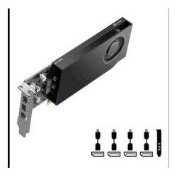 Pny VGA NVIDIA RTX A400 4GB4GB GDDR6 64bit,4xmDP with DP adapters Cene