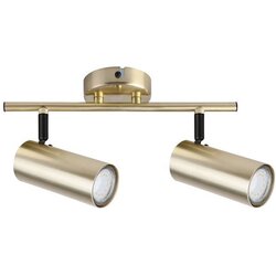 Candellux Lighting kovinska stropna svetilka v zlati barvi 9x36 cm colly - candellux lighting Cene