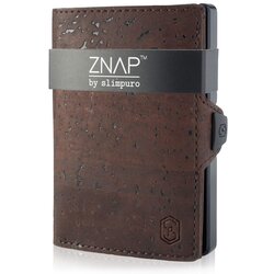 slimpuro ZNAP, tanka denarnica, 8 kartic, predel za kovance, 8 × 1,5 × 6 cm (Š × V × D), RFID zaščita Cene