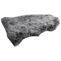 Native Natural Siva prostirka od ovčje kože Sheep 60 x 120 cm Cene