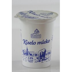 MLEKARA PANČEVO kiselo mleko 2,8%mm čaša 400g Cene