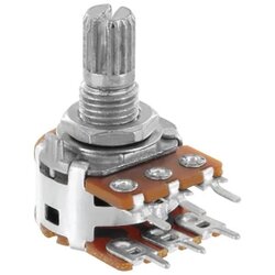 Alpha RV16A01F20KB5KM Vrtljivi potenciometar Stereo 0.2 W 5 kOhm 1 ST Cene