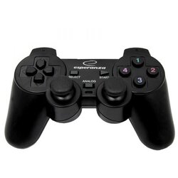 Game Pad ESPERANZA WARRIOR, vibration, PC, USB, black, EG102 Cene