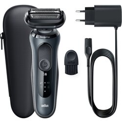 Braun Series 6 61-N1000s električni brivnik Black 1 kos Cene