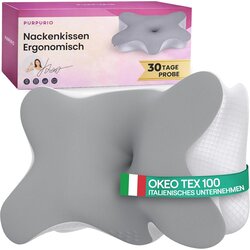 PURPURIO ergonomski vzglavnik za vrat iz spominske pene Cene