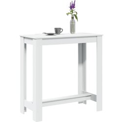 vidaXL Barski stol bijeli 102 x 50 x 103,5 cm konstruirano drvo Cijene