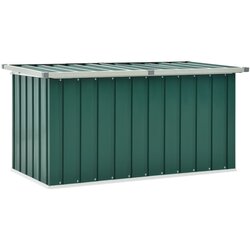 vidaXL Vrtna kutija za pohranu zelena 129 x 67 x 65 cm Cijene