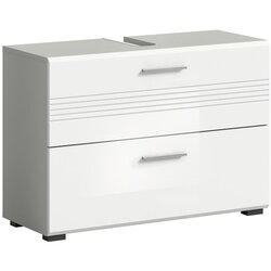 XXXL Omarica Za Pod Umivalnik Copa, Ca. 80x56 Cm - Sivo/bela Barva Cene