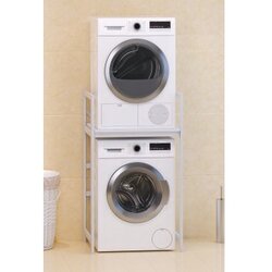 Hanah home C7 - white white washing machine cabinet Cene
