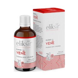 Eliksir Biljne kapi za vene Cene