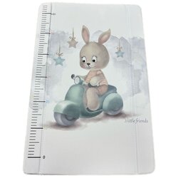 Tri Drugara Meka podloga za presvlačenje za krevetac 3u1 Zeka na motoru mint Cene