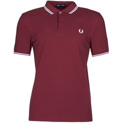 Fred Perry Polo majice kratki rokavi TWIN TIPPED SHIRT Bordo Cene
