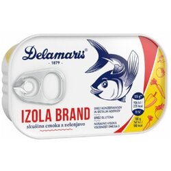 Delamaris izola brand skuša sa povrćem 125g limenka Cene