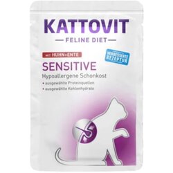 Kattovit Medicinska hrana za mačke Sensitive, Piletina i pačetina, 85g Cene