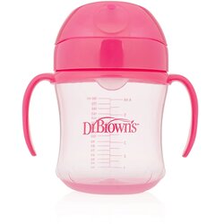 Dr.browns dr brown's trening čaša roze, 180ml Cene