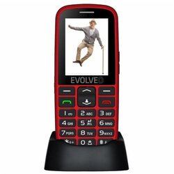 Evolveo Easyphone Ep 550 Senior Mobiltelefon Red Cene