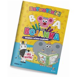 Menart EnTenTinići Bojimo i učimo zajedno bojanka Cene