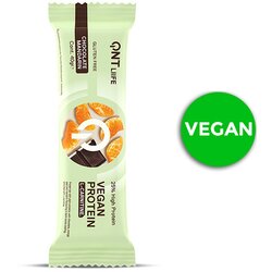 QNT vegan protein bar sa l-carnitinom, 40g čokolada-mandarina Cene