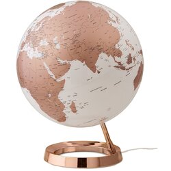 Tecnodidattica Globus Metal Copper, 30 cm, z lučko, angleški Cene