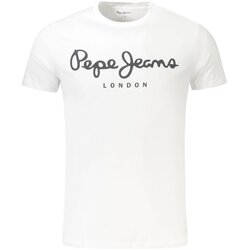 Pepe Jeans Kratka majica Original Stretch N bela barva Cene