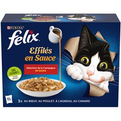 Felix Gravy Lover - So gut wie es aussieht" vrečke 12 x 85 g - Raznolikost okusov z dežele Cene