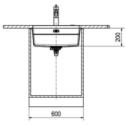 Franke Sudopera KNG 110-52, Mat, Crna Cene