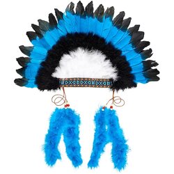 Souza® otroško kostumsko pokrivalo macahee indian blue Cene