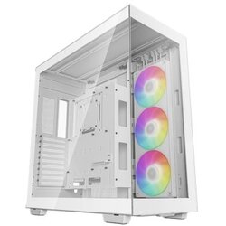 DeepCool Računalniško ohišje CH780 WH Full Tower, E-ATX, ARGB, kaljeno steklo, belo Cene
