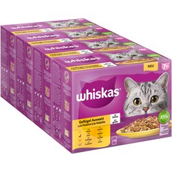 Whiskas Mega pakiranje Senior vrečke 48 x 85 g - 7+ Perutninski izbor v želeju Cene