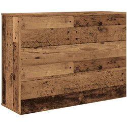 vidaXL Komoda boja staro drvo 90x29,5x65 cm od konstruiranog drva Cijene