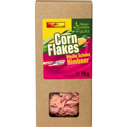 Naturprodukte Fuchs Koruzni kosmiči - bela čokolada in malina - 70 g Cene