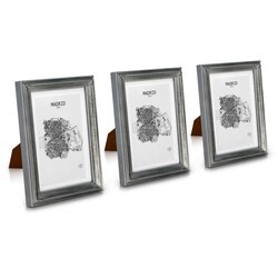 Casa Chic Lancaster, okvir za slike, pravokoten, komplet treh okvirjev, za fotografije 17 x 12 cm, mat, les Cene