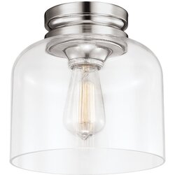 Elstead Lighting Feiss FE-HOUNSLOW-F-PN - Plafonska svetiljka HOUNSLOW 1xE27/60W/230V sjajni hrom Cene