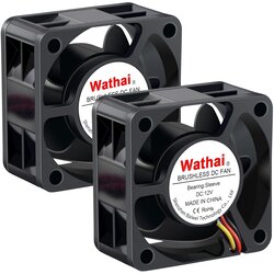 WATHAI 2x ventilator 40 x 20 mm 12 V 3-pin Cene